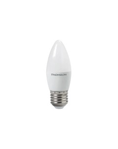 Лампа светодиодная E27 свеча C37 6Вт 4000K белый 500лм TH B2358 Thomson