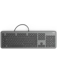 Клавиатура проводная KC 700 USB серый черный R1182652 Hama