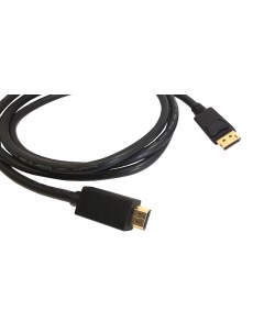 Кабель DisplayPort 20M HDMI 19M 1 8 м черный Kramer
