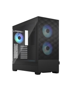 Корпус Pop Air RGB Black TG Clear Tint ATX Midi Tower 2xUSB 3 0 RGB подсветка черный без БП FD C POR Fractal design