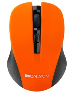 Мышь беспроводная CNE CMSW1O Orange USB 1200dpi оптическая светодиодная USB оранжевый Canyon
