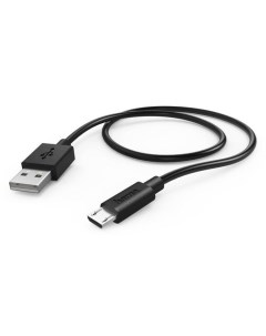 Кабель microUSB USB 60см черный 00178328 Hama