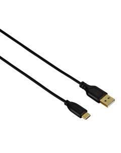 Кабель USB Type C USB2 0 AM 75см черный 00135784 Hama