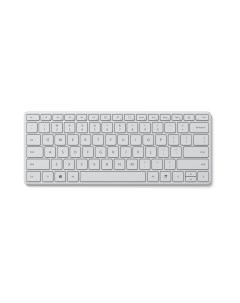 Клавиатура беспроводная Bluetooth Designer Compact Keyboard мембранная Bluetooth серый 21Y 00041 Microsoft