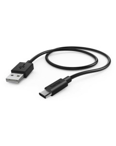 Кабель USB Type C USB2 0 AM 60см черный 00178329 Hama