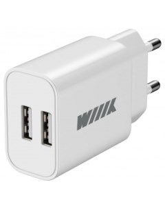 Сетевое зарядное устройство UNN 1 2 01 2xUSB Quick Charge PD 2 4A белый UNN 1 2 01 Wiiix