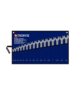 Набор ключей комбинированных Cr V ключи комбинированные 16шт пластиковый кейс CWIS0016 52917 Thorvik