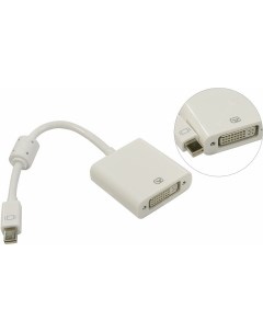 Кабель Mini DisplayPort M DVI M белый H 53248 Hama