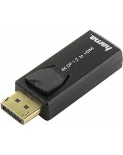 Переходник адаптер DisplayPort 20M HDMI 19F черный Hama