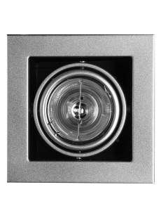 Светильник встраиваемый G5 3 поворотный серебро 50 Вт IP20 Cardani Medio A5930PL 1SI Arte lamp