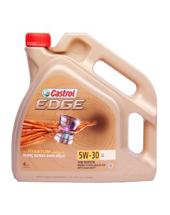 Моторное масло Edge синтетическое 5W 30 4 л 15D0D8 Castrol
