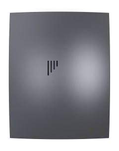 Вентилятор осевой Breeze 4C dark gray metal обратный клапан 220х175 мм d100 мм темно серый Diciti