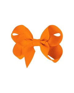 Резинка для волос Boutique Bow средняя коллекция Classic Grosgrain оранжевая Milledeux
