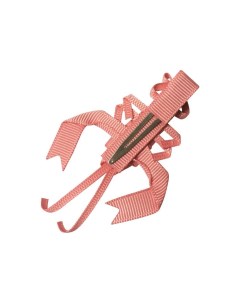 Заколка зажим Lobster коллекция Summer светло розовая Milledeux