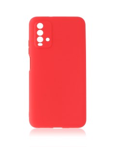 Чехол накладка Soft для Xiaomi Redmi 9T красный Mobileocean