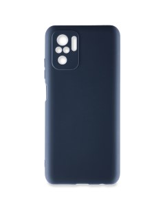 Чехол для Xiaomi Redmi Note 10 Note 10S синий защита камеры Mobileocean