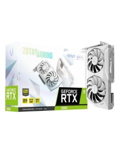 Видеокарта NVIDIA GeForce RTX 3060 GAMING AMP White Edition ZT A30600F 10P Zotac