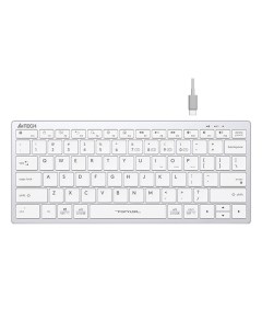 Проводная клавиатура Fstyler FX51 White 1678060 A4tech