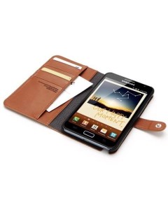 Портмоне для Galaxy Note Valentinus Коричневый SGP08512 Spigen