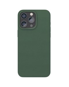 Чехол Ecopelle Case с MagSafe для iPhone 15 Pro Max тёмно зелёный Limited Edition Vlp