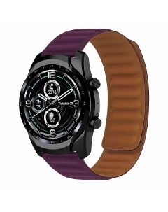 Ремешок часов экокожа на магните универсальный 22 мм фиолетовый Promise mobile