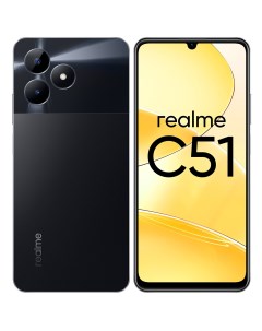 Смартфон C51 4 64GB black RMX3830 Realme