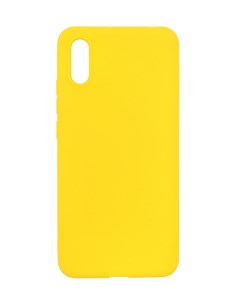 Накладка Soft Matte для Xiaomi Redmi 9A желтый Zibelino