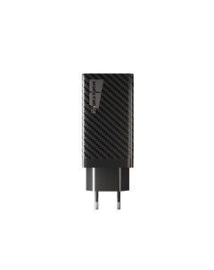 Сетевое зарядное устройство Smart 2USB 3 0А GAN PD QC65W Type C NC76Sa Black More choice