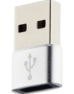 Переходник USB Type C USB 0 1 м черный Forall