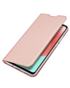 Чехол книжка для Xiaomi Redmi Note 8 DU DU боковой розовый X-case