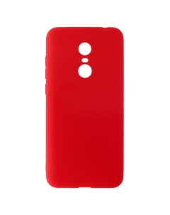 Чехол накладка Soft для Xiaomi Redmi 5 Plus красный Mobileocean