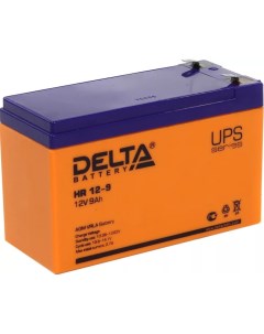 Аккумулятор Delta HR 12 9 12V 9Ah Delta battery