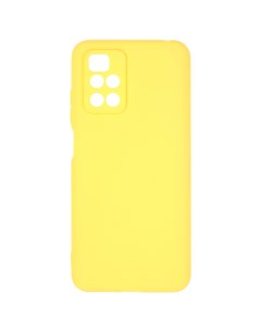 Чехол накладка Soft для Xiaomi Redmi 10 желтый Mobileocean