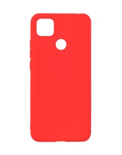 Чехол Soft Matte для Xiaomi Redmi 9C Сяоми Редми 9С красный Zibelino