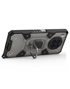 Чехол с Innovation Case c защитой камеры для Huawei Honor 50 Lite Nova 8i серый Black panther