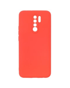 Чехол на Xiaomi Redmi 9 Редми 9 красный защита камеры Zibelino