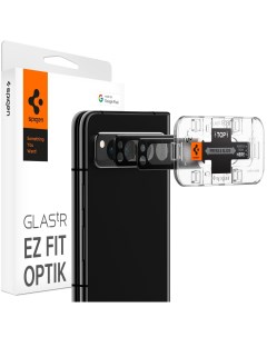 Защитное стекло для камеры для Pixel Fold Glas tR EZFit Optik Lens Черный 2 шт AG Spigen