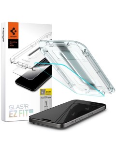 Защитное стекло Glas tR Ez Fit для iPhone 15 Pro 6 1 AGL06898 прозрачный Spigen
