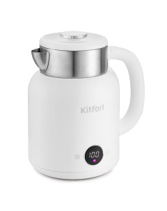 Чайник электрический КТ 6196 2 1 5 л белый Kitfort