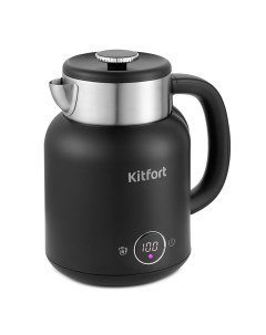 Чайник электрический КТ 6196 1 1 5 л черный Kitfort