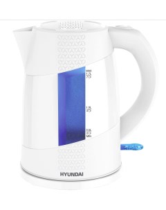 Чайник электрический HYK P2407 1 7 л белый Hyundai