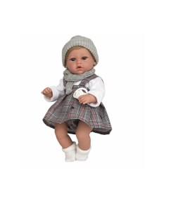Кукла ELEGANCE YAEL мягкая с виниловыми конечностями 33 см смеется Т22060 Arias