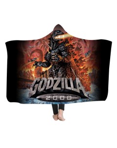 Плед с капюшоном Годзилла Godzilla 2000 130х150 см Starfriend