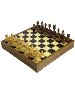 Шахматы стандартные деревянные Неваляшки 47 47 см 999 RTC 5869 Ровертайм