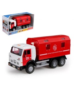 Машинка Play Smart Пожарная служба световые и звуковые эффекты A532 H36014 Playsmart