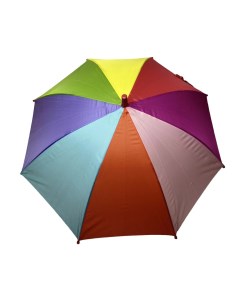 Зонт трость детский от дождя полуавтомат СF1002 Радуга розовый 15216 Galaxy