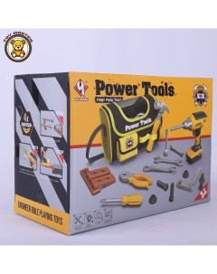 Игрушечный набор инструментов с электродрелью Power tools