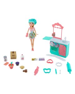 Кукла в пекарне 10 предметов Sparkle girlz