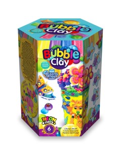 Шариковый пластилин Bubble Clay Ваза 2 Danko toys