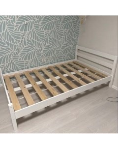 Двуспальная кровать детская Parma белая Малика